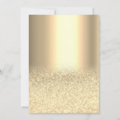 Glasballonnen goudglitter kaart (Achterkant)