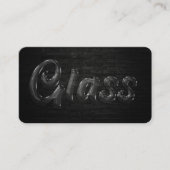 glasbedrijf visitekaartje (Voorkant)