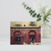 Glasblazer Pub Briefkaart (Staand voorkant)