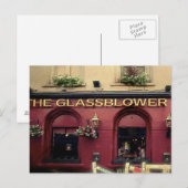 Glasblazer Pub Briefkaart (Voorkant / Achterkant)
