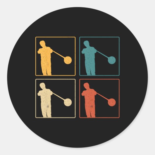 glasblazer ronde sticker (Voorkant)