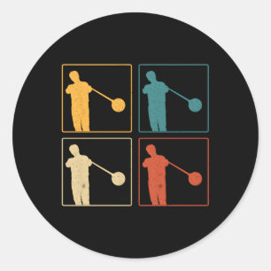 glasblazer ronde sticker