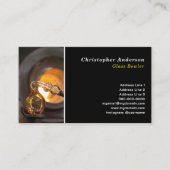 glasblazer-Visitekaartje Visitekaartje (Voorkant)