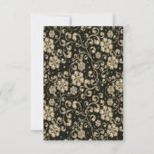 Glasbloemen, ballon, Pensioenpartij Kaart (Achterkant)