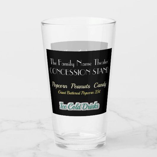 Glasbrillen voor thuisbioscoopconcessie glas (Achterkant)