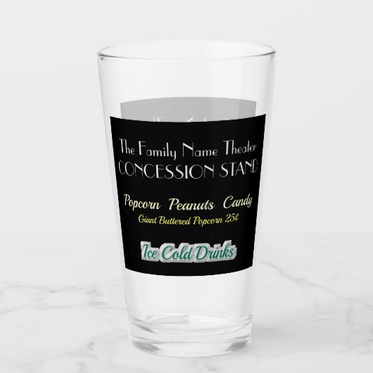 Glasbrillen voor thuisbioscoopconcessie glas (Voorkant)