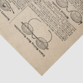  Glascatalogus Pagina loskoppeling Tissuepapier (Detail)
