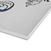 Glascock Family Crest Snijplank (Hoek)