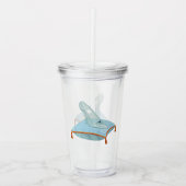 Glasen Muiltje Acryl Drinkbeker (Voorkant)