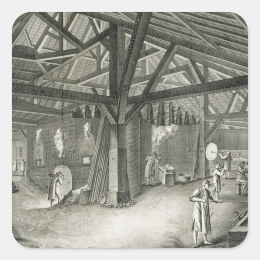Glasfabriek uit de "Encyclopedia" door De Vierkante Sticker (Voorkant)