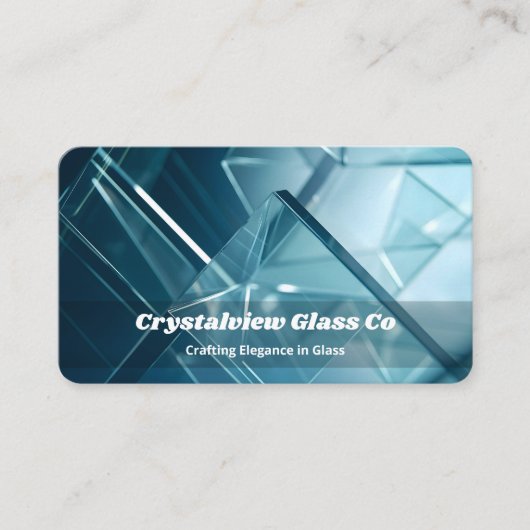 Glasfabriek Visitekaartje (Voorkant)