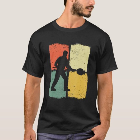 Glasglasblaasvormig glas t-shirt (Voorkant)