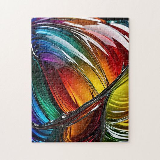 Glasgolf #2 - legpuzzel (Verticaal)