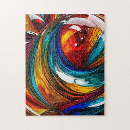 Glasgolf - legpuzzel