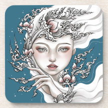 Glasgoten Lotus Blauwe