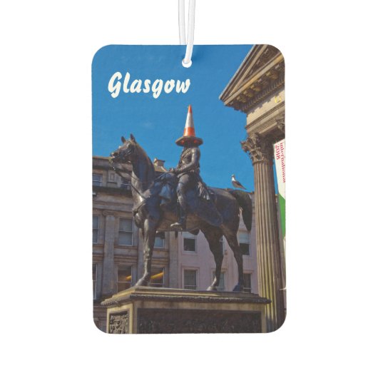 Glasgow Auto luchtverfrisser (Achterkant)