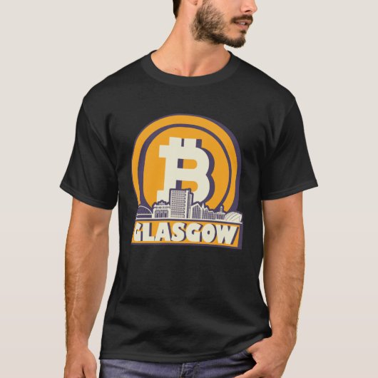 Glasgow Bitcoin Maximalist T-shirt (Voorkant)