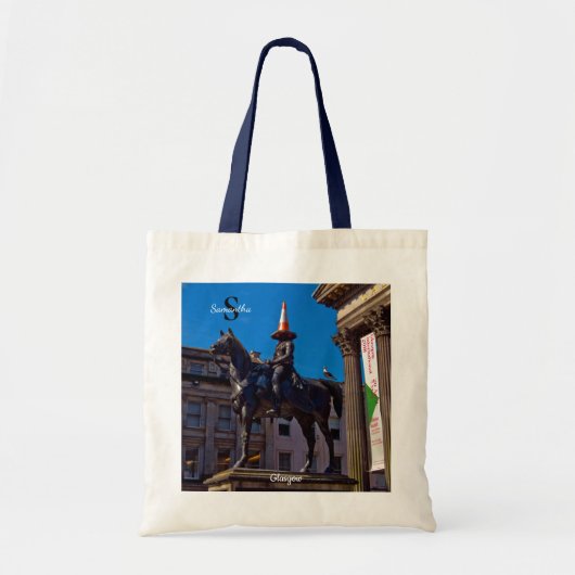 Glasgow boodschappentas tote bag (Voorkant)
