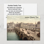 Glasgow Bridge, Glasgow, Schotland Briefkaart (Voorkant / Achterkant)