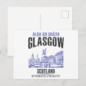 Glasgow Briefkaart (Voorkant / Achterkant)
