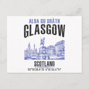 Glasgow Briefkaart