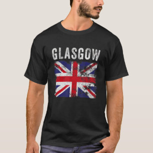 Glasgow Britse vlag Union Jack Schotland T-shirt