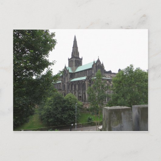 Glasgow Cathedral Briefkaart (Voorkant)