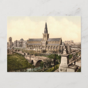 Glasgow Cathedral, Glasgow, Schotland Briefkaart