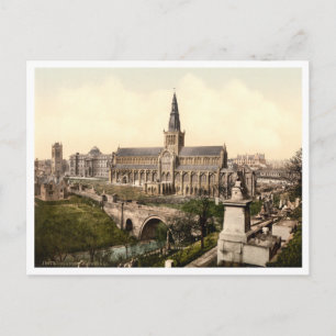 Glasgow Cathedral, Glasgow, Schotland Briefkaart