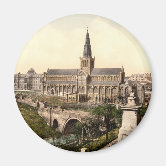 Glasgow Cathedral, Glasgow, Schotland Magneet (Voorkant)