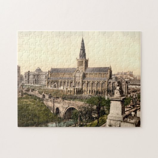 Glasgow Cathedral I, Glasgow, Schotland Legpuzzel (Horizontaal)