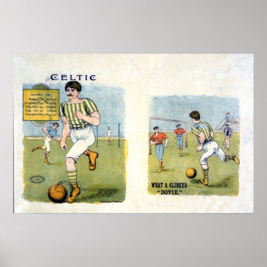 Glasgow Celtic FC, 1894 Poster (Voorkant)