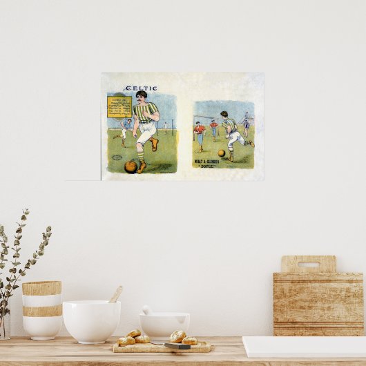 Glasgow Celtic FC, 1894 Poster (Keuken)