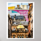Glasgow City scene Poster (Voorkant)