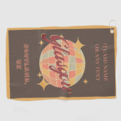 Glasgow City Schotland UK Britse golfgolfer Golfhanddoek (Horizontaal)