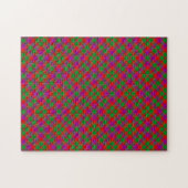 Glasgow Clan Tartan Plaid Patroon Legpuzzel (Horizontaal)