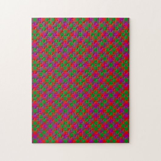 Glasgow Clan Tartan Plaid Patroon Legpuzzel (Verticaal)