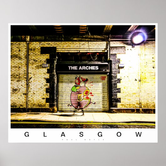 Glasgow Club Poster (Voorkant)