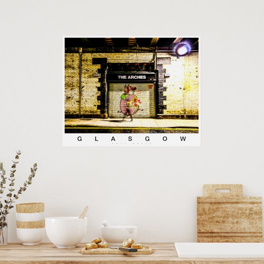 Glasgow Club Poster (Keuken)
