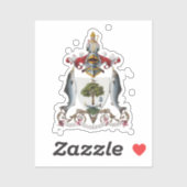 Glasgow Coat of Arms, Schotland Sticker (Vel)