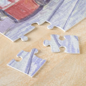 Glasgow Coronation tram Jigzaag Puzzle Legpuzzel (Zijkant)