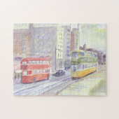 Glasgow Coronation tram Jigzaag Puzzle Legpuzzel (Horizontaal)