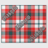 Glasgow District Tartan Cadeaupapier (Vlak)