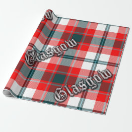 Glasgow District Tartan Cadeaupapier