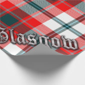Glasgow District Tartan Cadeaupapier (Hoek)
