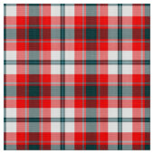 Glasgow District Tartan. Stof (Close Up)