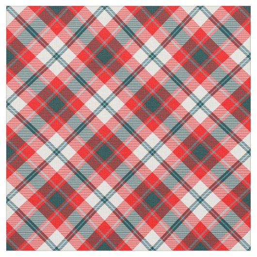 Glasgow District Tartan. Stof (Close Up)