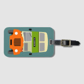 Glasgow Double Decker-bus Bagagelabel (Voorkant (horizontaal))