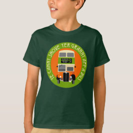  Glasgow Dubbeldeckerbus T-shirt