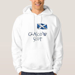 Glasgow Flag van Scotland Patriotic Hoodie